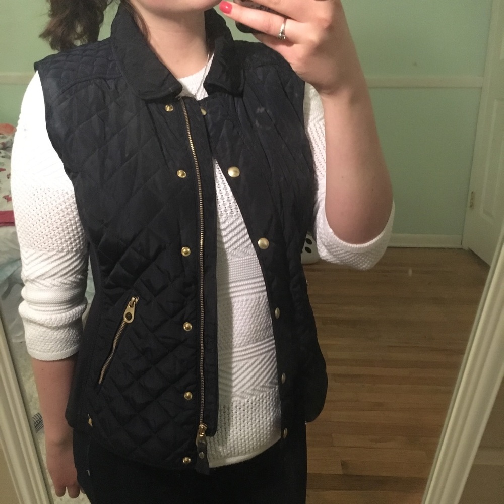 Navy Blue Vest